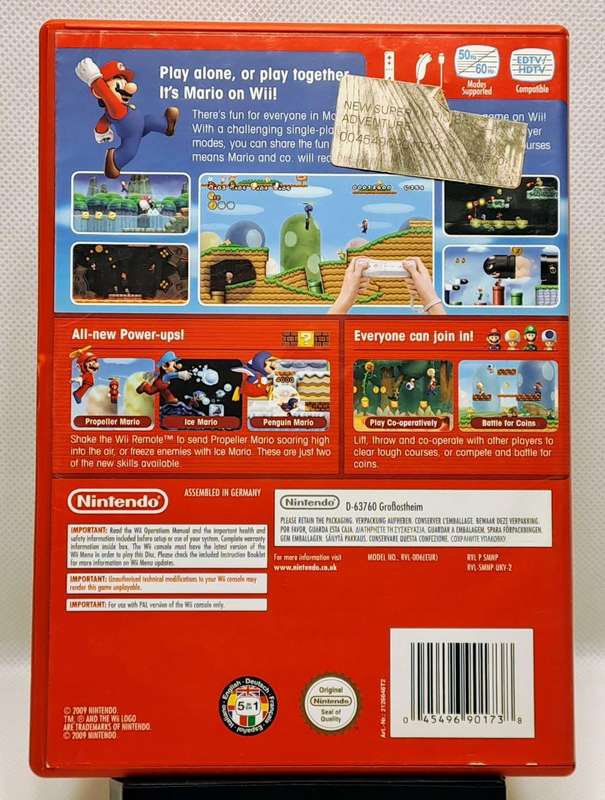 New Super Mario Bros. Wii - Nintendo Wii Game
