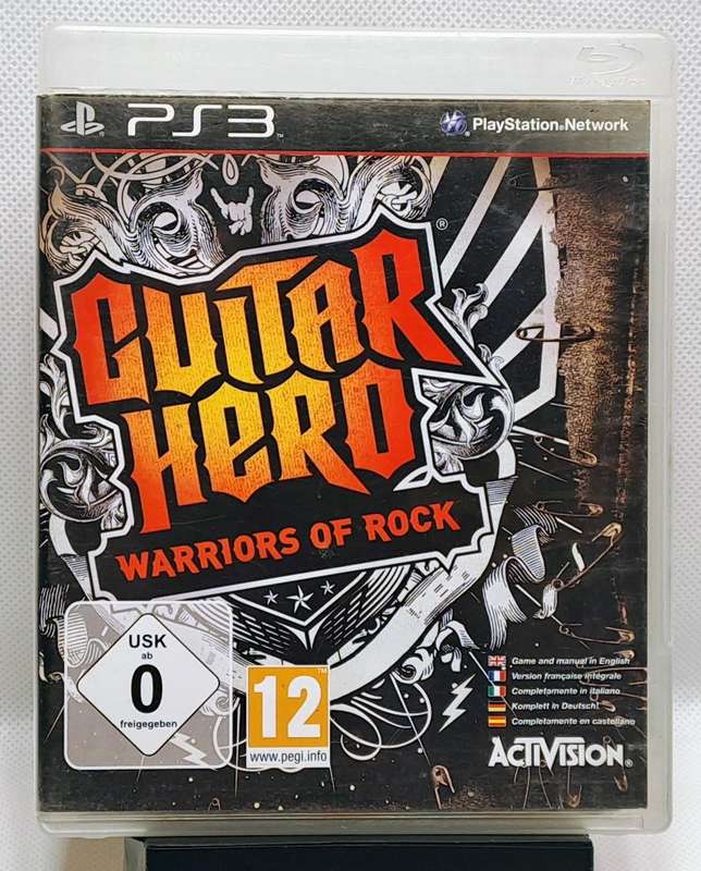 Guitar Hero: Warriors of Rock Bundle for Sony PlayStation 3 / PS3  Guitar + Receiver + Game (Rare)
