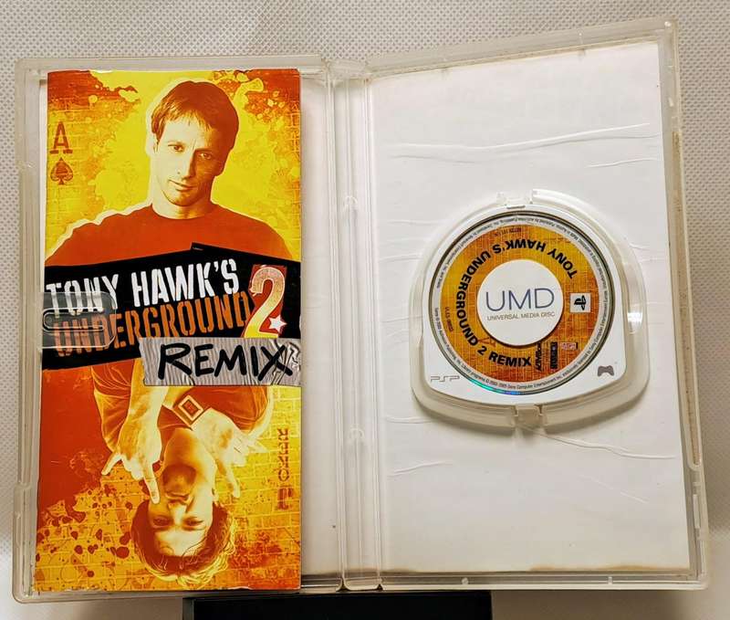PSP Games Bundle (Spiderman 3 + Tony Hawk Underground2 Remix) - PSP Games