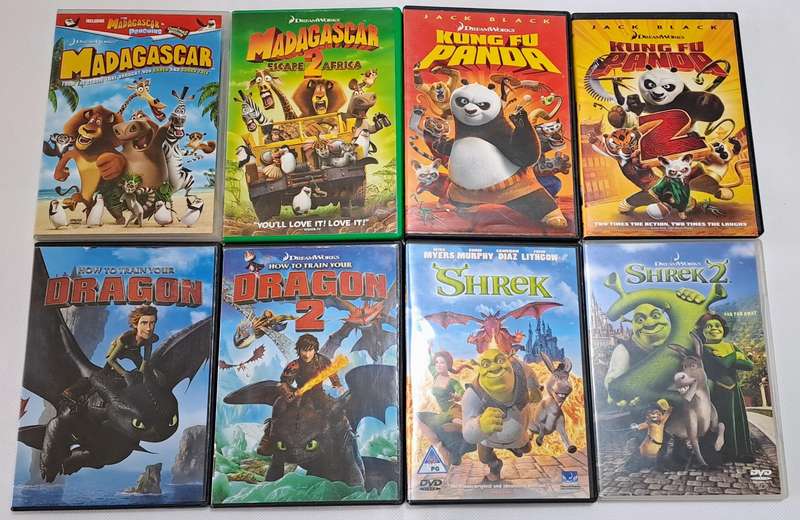 DreamWorks Kids / Childrens DVD Bundle / Collection