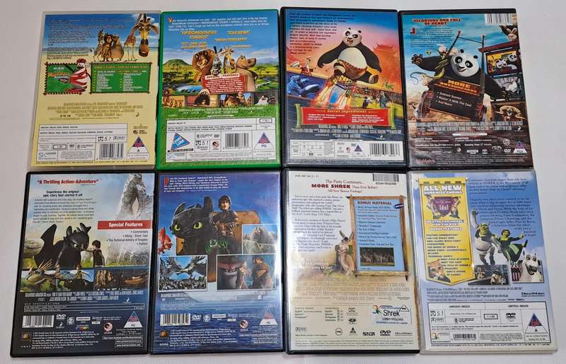 DreamWorks Kids / Childrens DVD Bundle / Collection