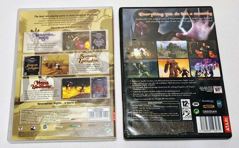 Neverwinter Nights Deluxe & Neverwinter Nights 2 PC RPG Collection! Dungeons & Dragons (NWN)
