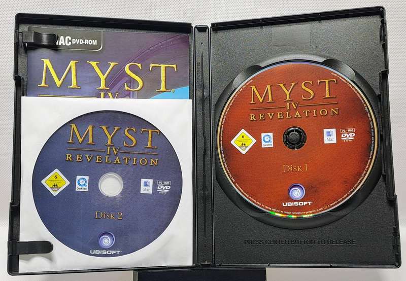 Myst PC Game Collection/Bundle - Myst Trilogy + Myst IV + Uru: Ages Beyond Myst