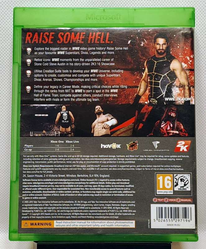 WWE 2K16 - Microsoft Xbox One Game