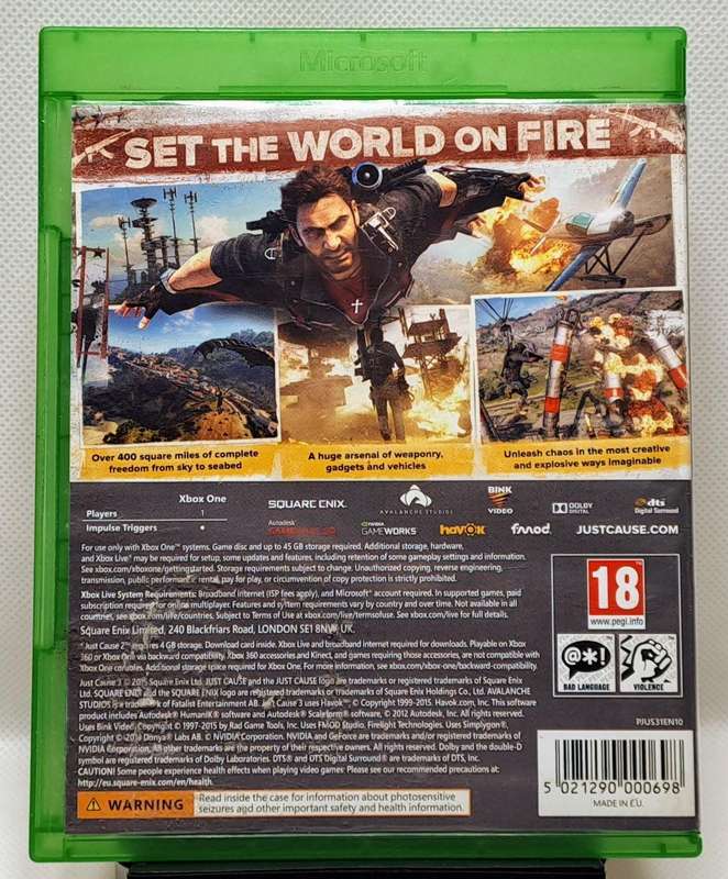 Just Cause 3 - Microsoft Xbox One Game