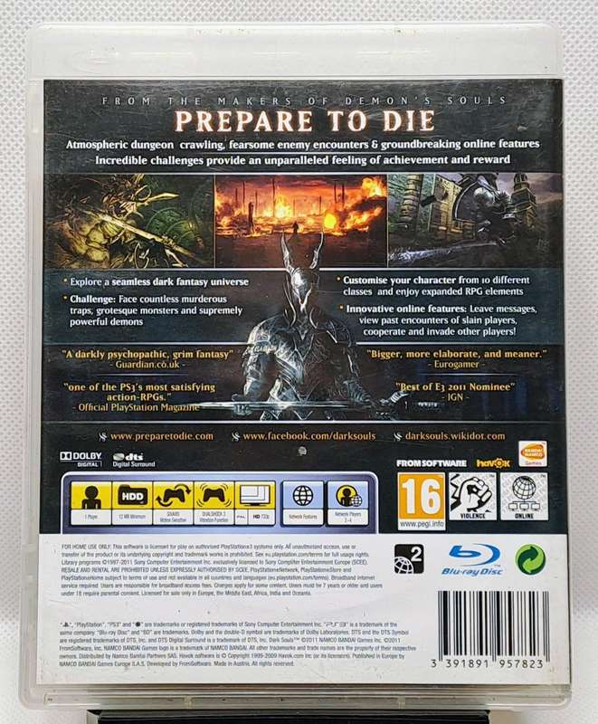 Dark Souls: Limited Edition - Sony PlayStation 3 / PS3 Game (Free Shipping)