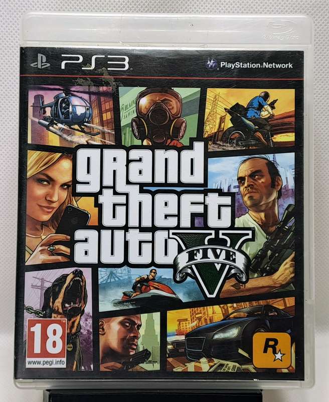 Grand Theft Auto V (GTA 5) - Sony PlayStation 3 / PS3 Game