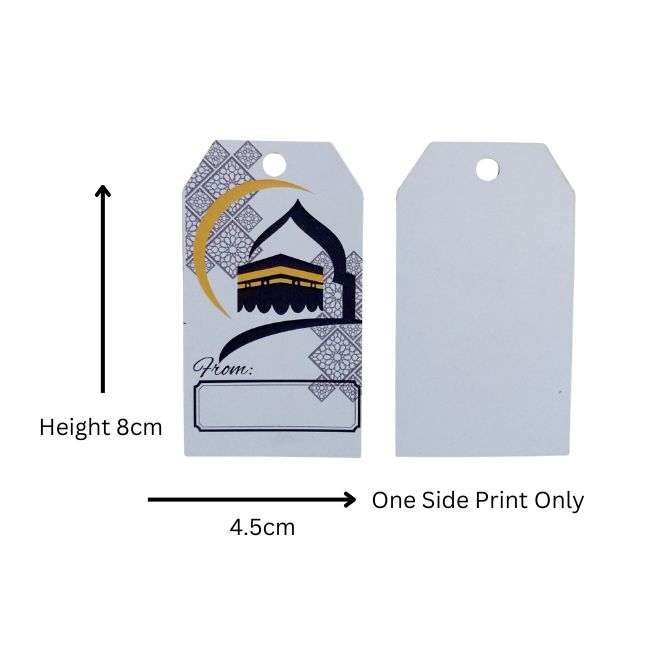Hajj and Umrah Gift Tags - 5 in Pack