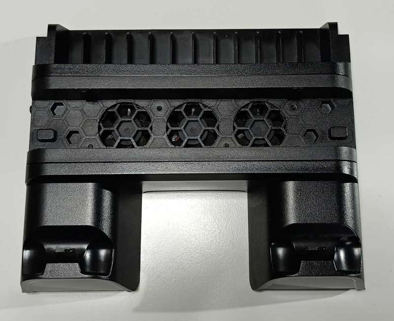 PlayStation 4 Multifunctional Stand with Fan, Dual charging dock & 12 disc slot for Ps4/Slim/Pro