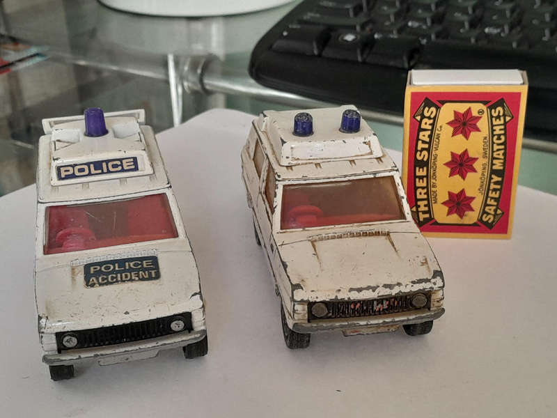 Vintage diecasts models x 3. Gorgi and Matchbox.