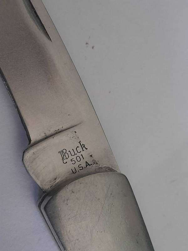 Buck 501 Pocket Knife.