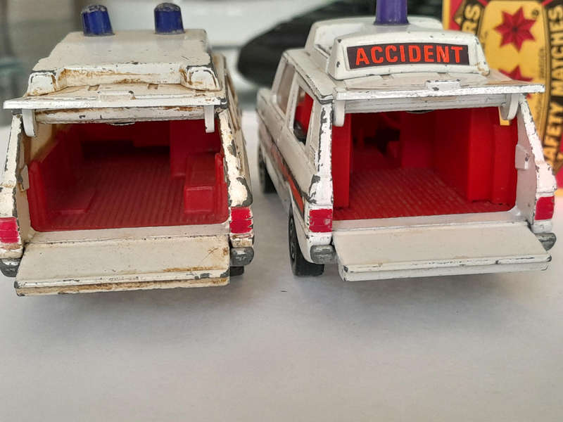 Vintage diecasts models x 3. Gorgi and Matchbox.
