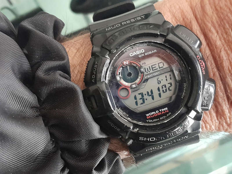 Casio Mudman Solar.