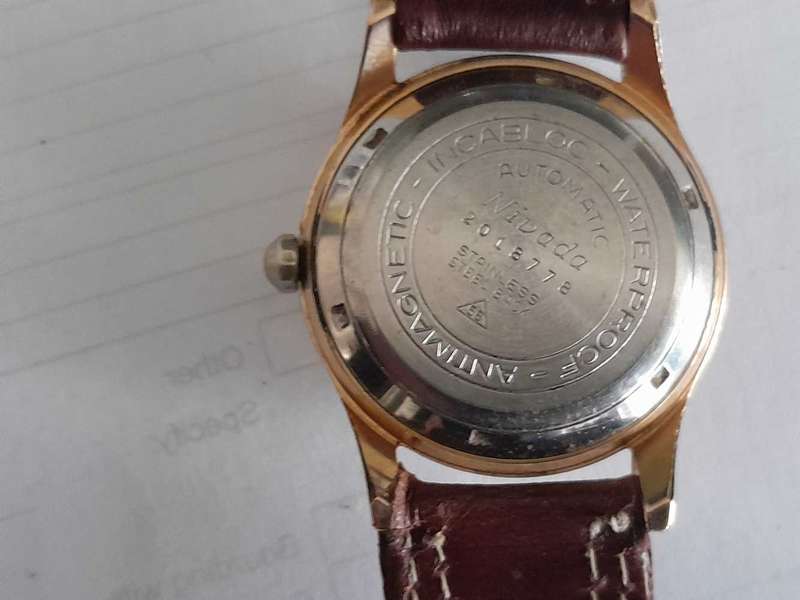 Nivada Aquadatic, automatic, 17 Jewels Swiss AS Movement. Pristine!