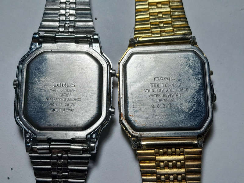 For the love of vintage digi-ana watches. Japan.