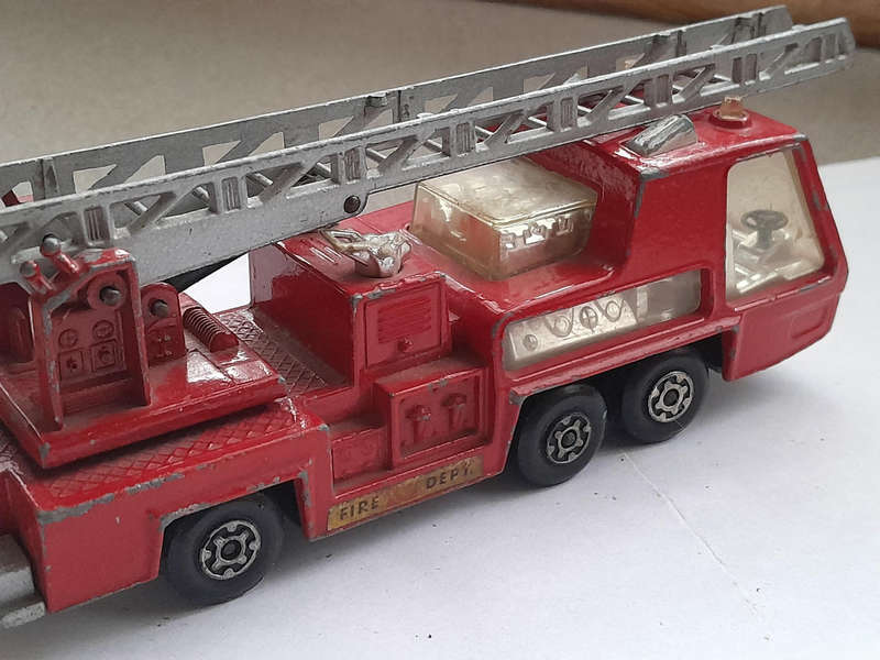 Matchbox Superkings.  Fire Tender and Big Tipper.