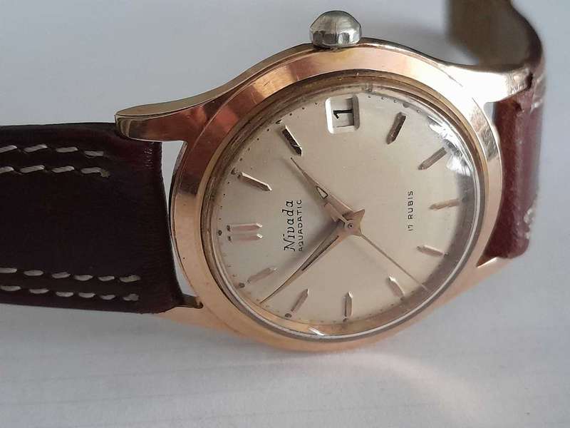 Nivada Aquadatic, automatic, 17 Jewels Swiss AS Movement. Pristine!