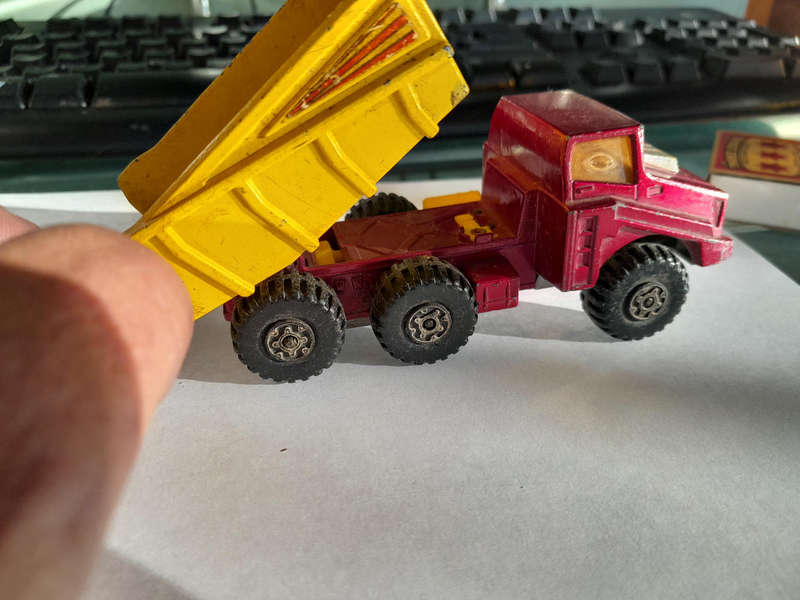 Matchbox Superkings.  Fire Tender and Big Tipper.