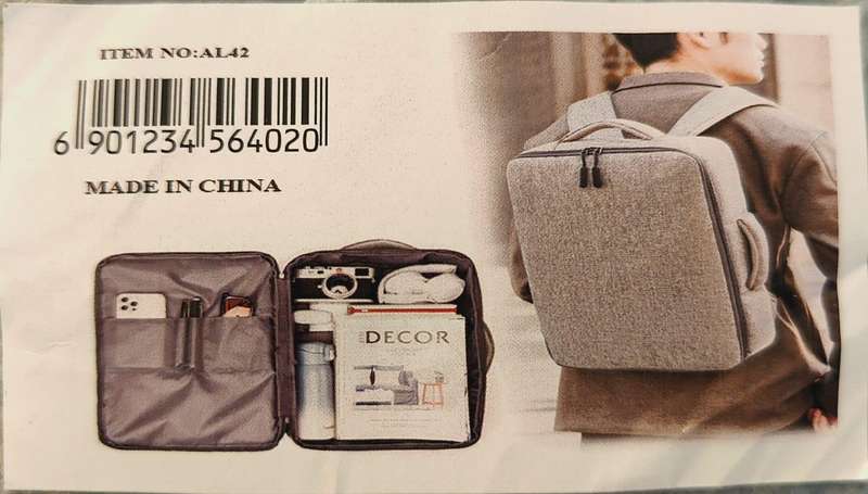 USB Charging Port Laptop Backpack |  15.6' Laptop Size