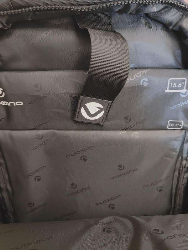 Volkano Midtown Laptop BackPack 16lt Laptop Backpack  (Black) | 16' Laptop Size | USB Charging Port