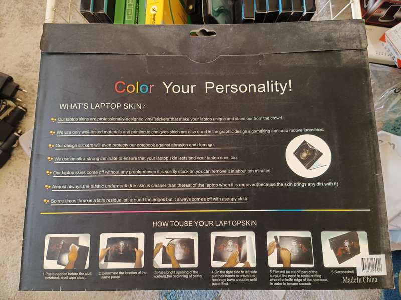 Laptop skins