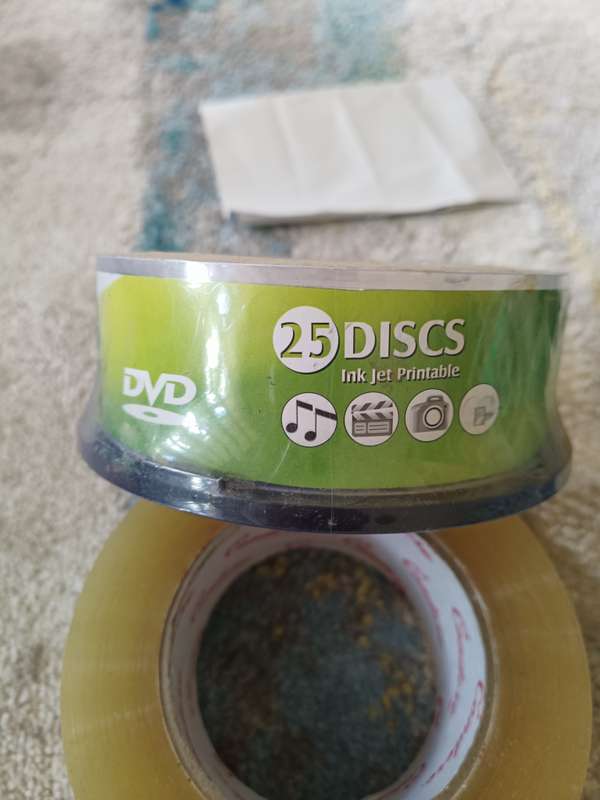 DVD R blank pack