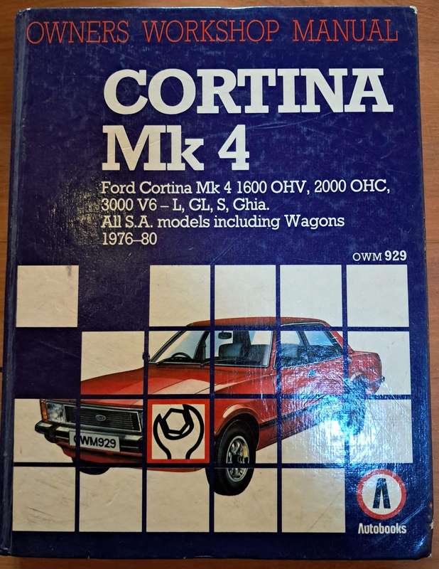 Ford Cortina Mk4 Owners Workshop Manual