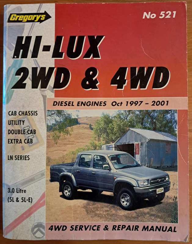 Toyota Hilux 2WD & 4WD service and repair manual