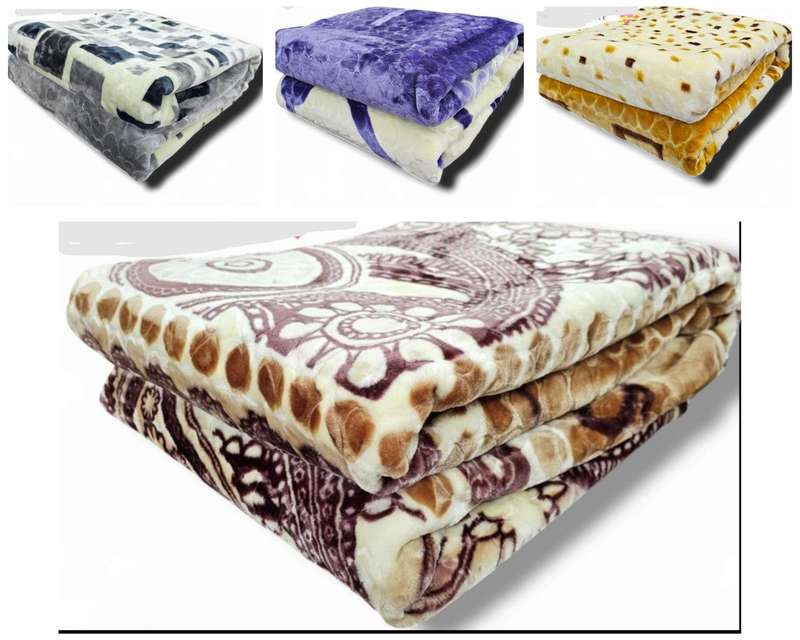 Extra Large 3.5kg Winter Blanket, Queen Size, 1 Ply, more designs available