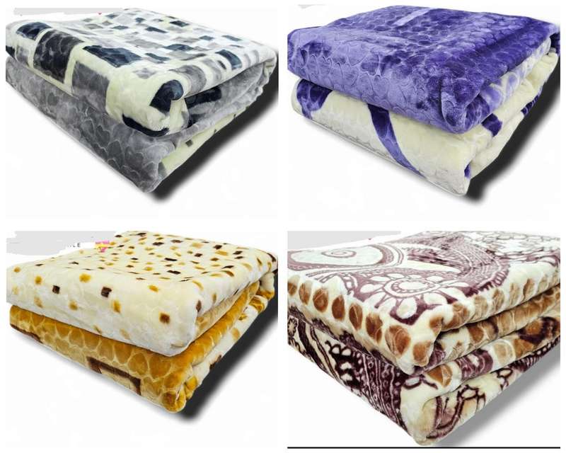 Extra Large 3.5kg Winter Blanket, Queen Size, 1 Ply, more designs available