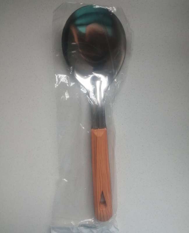 27cm Dishing Spoon, 1pc Kitchen Utensil, Round mouth
