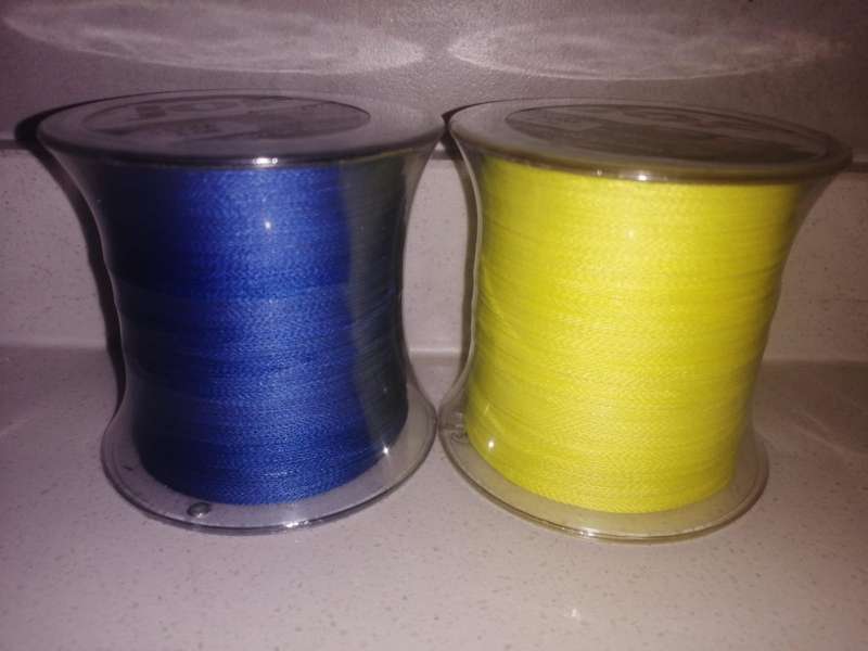 JOF Super braid fishing line 100m PE 100%, different colors and sizes (5.0 or 6.0) available