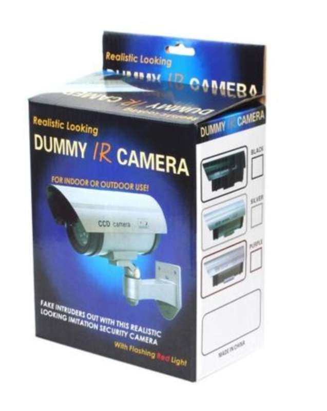 Dummy IR Security Camera With Led Flashing Light