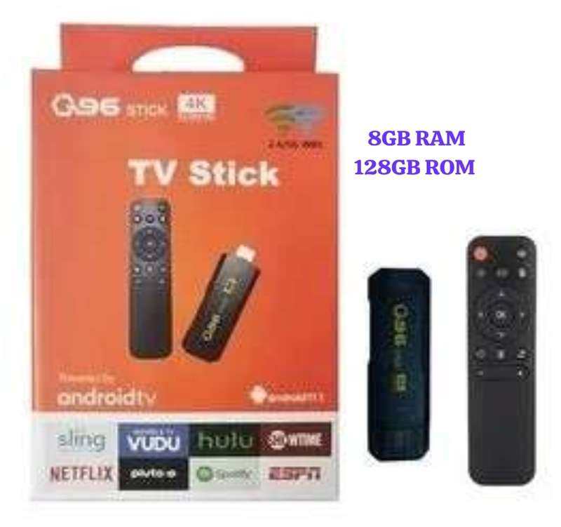 Android 8GB RAM/ 128Gb ROM tv stick, upgrade to the standard 4GB / 32GB, 4K UHD, 5G wifi