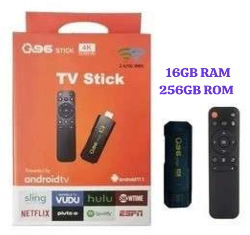 Android 16GB RAM/ 256GB ROM TV STICK, upgrade to the standard 4GB / 32GB, 4K Ultra HD, 5G Wifi