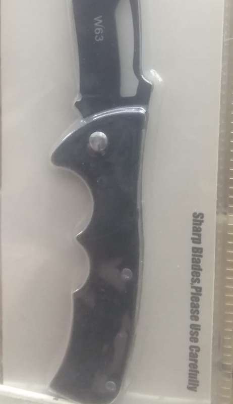 Stainless Steel Pocket Knife W63, sharp blades
