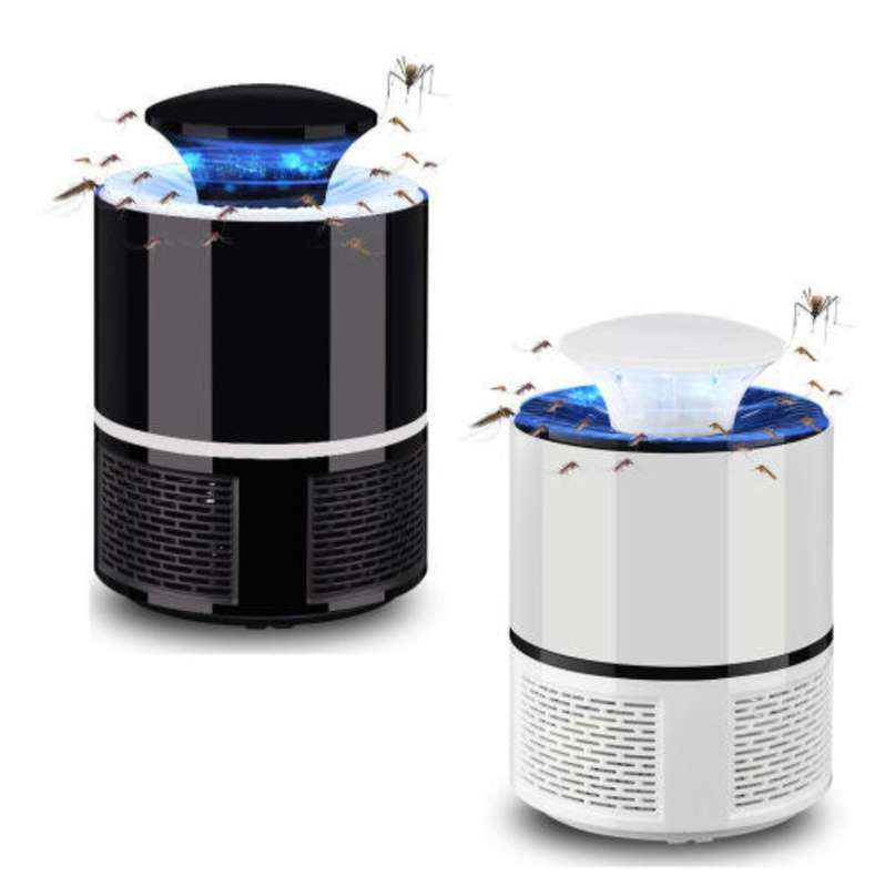 Electric mosquito catcher, insect trap zapper, flycatcher killing indoor home lamp