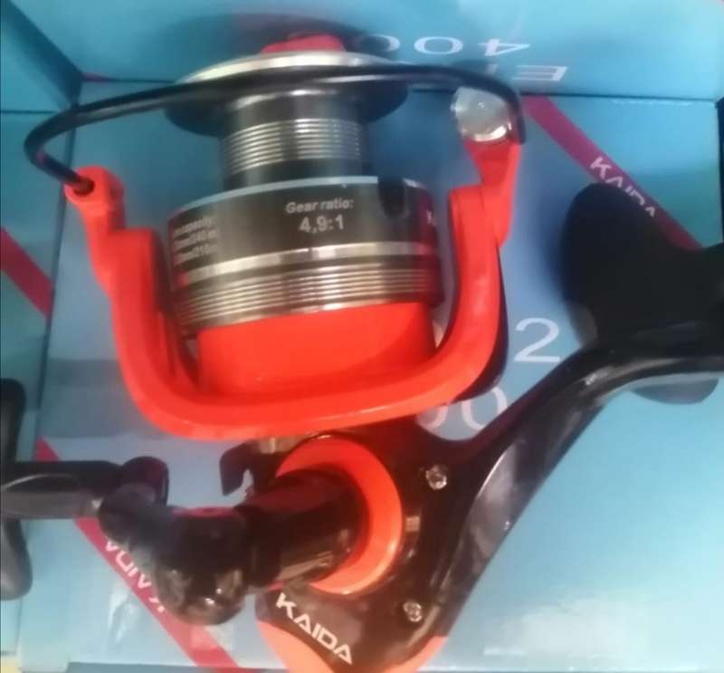 Kaida EHQ-02 4000 Spinning Fishing Reel, Gear ratio 4.9: 1, reverse break