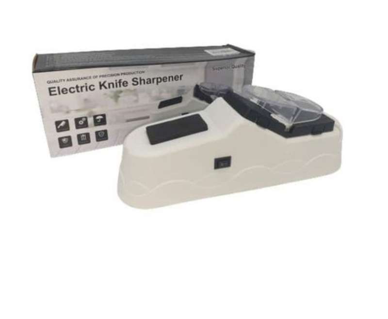 Electric Knife Sharpener, with Protective Cover , The 1st Cold Grinding Technology, Last 1 Left