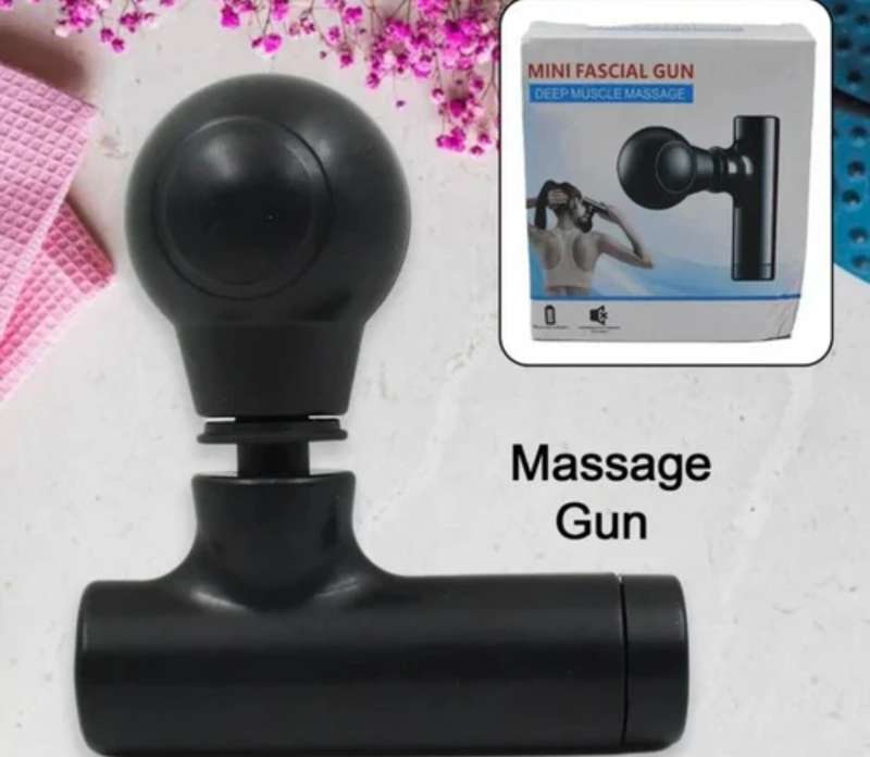 3 Speeds deep tissue muscle massager gun, for body relaxation, rechargeable