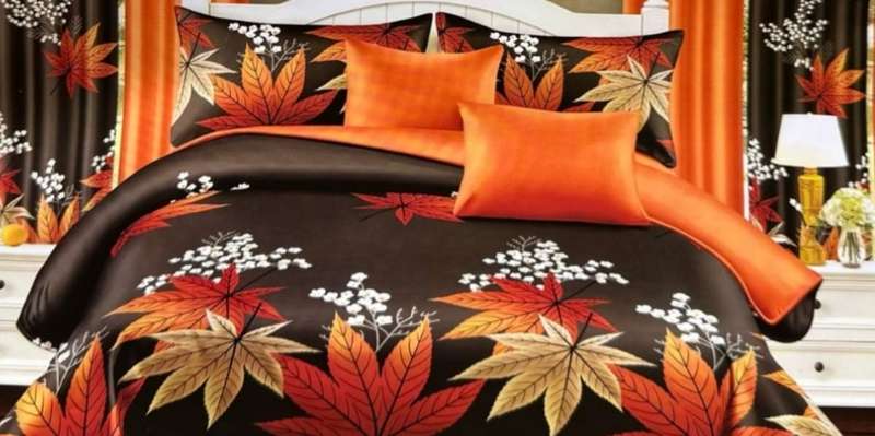 5pc King set bedspread , 2 standard + 2 continental pillow cases