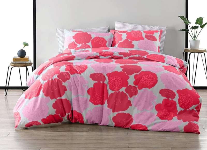 3pc King Cotton duvet cover set, includes 2 standard pillow cases, and 1 duvet cover (cotton)