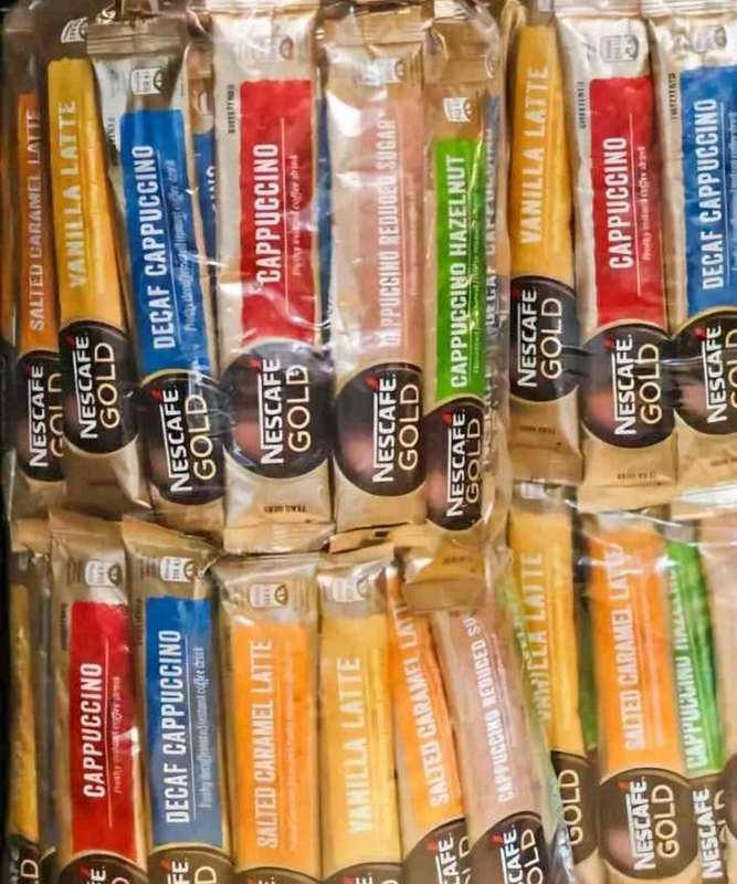 Assorted Nescafe Gold Sachets, selling per unit (sachet)