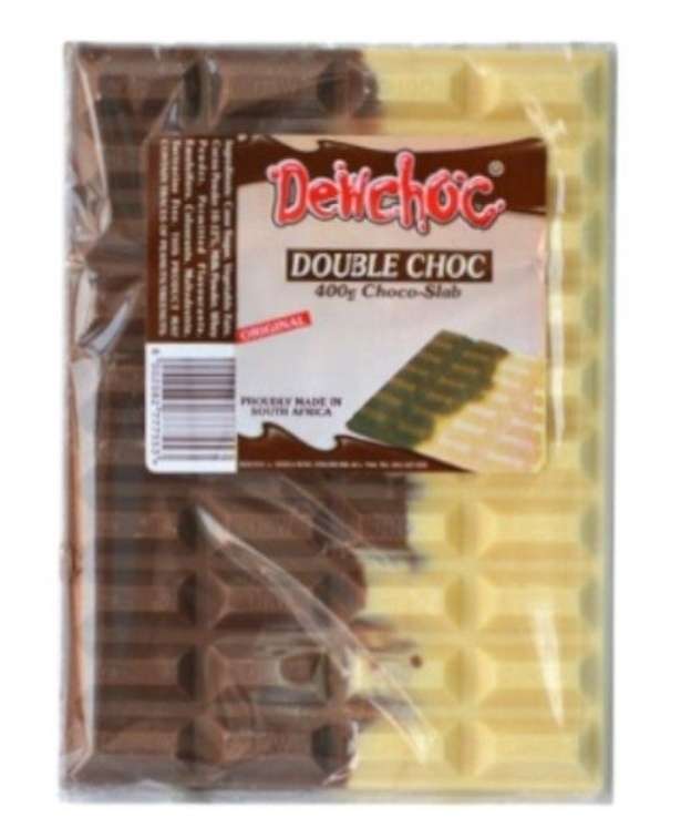 Dewchoc Baking Slab 400g Double Choc (1x400G), Indulge in the rich and velvety flavour
