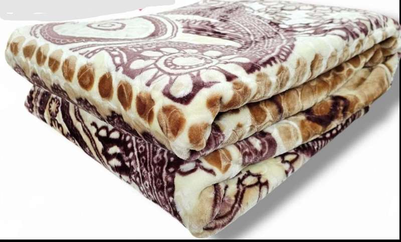 Extra Large 3.5kg Winter Blanket, Queen Size, 1 Ply, more designs available