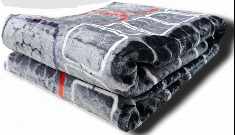 Extra Large 3.5kg Winter Blanket, Queen Size, 1 Ply, more designs available