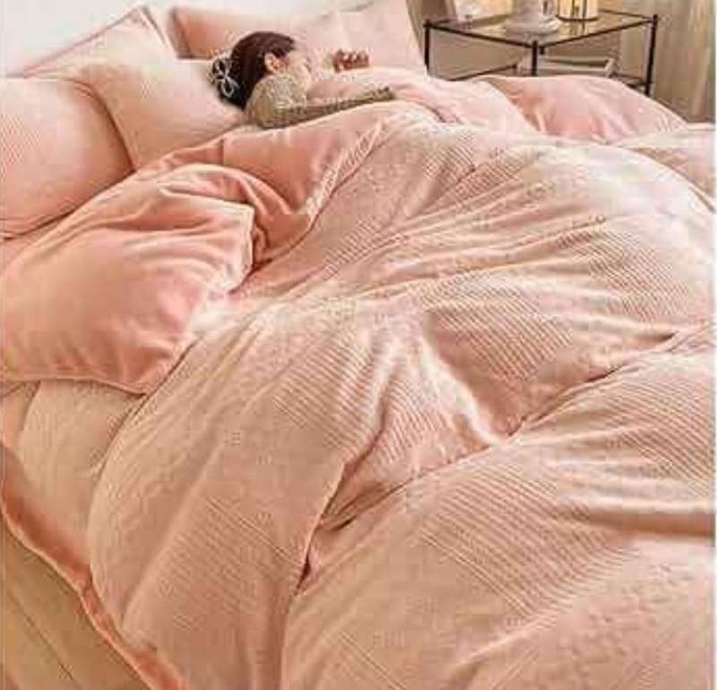 5Pc King Velvet Fleece Comforter Set, Queen available also on request