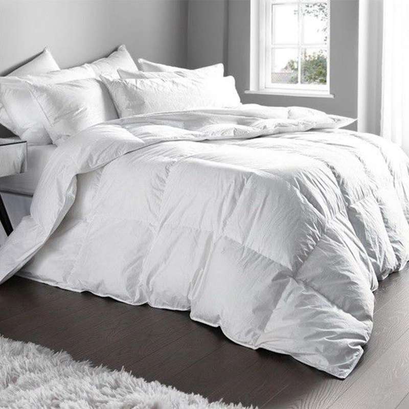 King Quilted Duvet Inner - Polyester fiberfill, Risilient Hypoallergenic, 100% Polyester