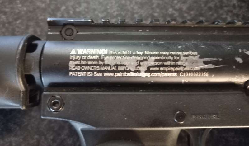 BT OMKEGA PAINT BALL GUN - GOOD CONDITION