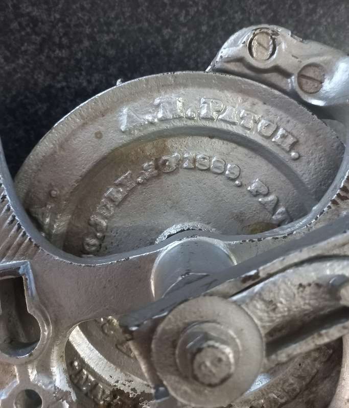 OLD BLACK HAWK CORN SHREDDER - MADE USA